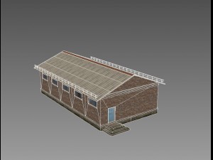 hangar 3D 모델