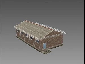 hangar 3D Model