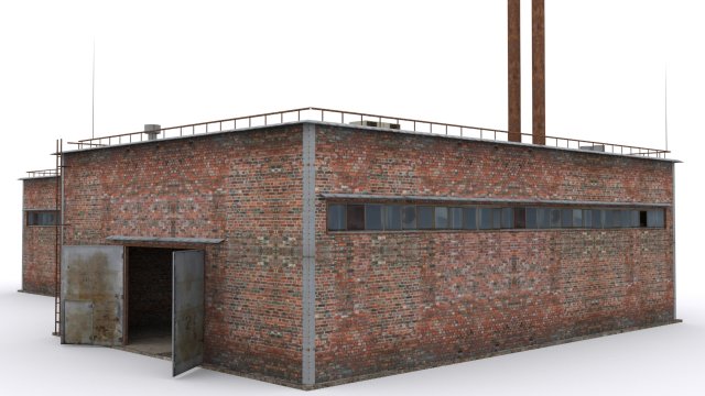 hangar9 3D Model .c4d .max .obj .3ds .fbx .stl .blend 