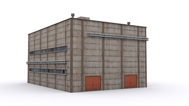 hangar10 Modelo 3D .c4d .max .obj .3ds .fbx .stl .blend 