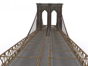 the brooklyn bridge 3D 模型