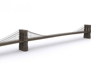 the brooklyn bridge 3D 模型