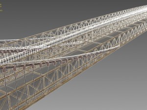 the brooklyn bridge 3D 模型