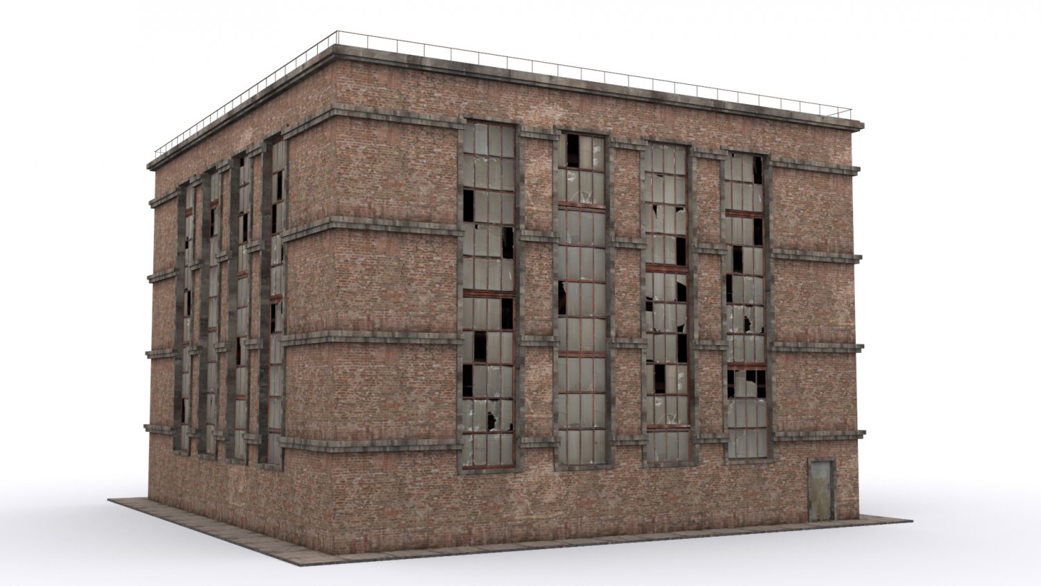 Old Brick Workshop 3d Model In Buildings 3dexport
