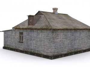 old brick house 3D Model