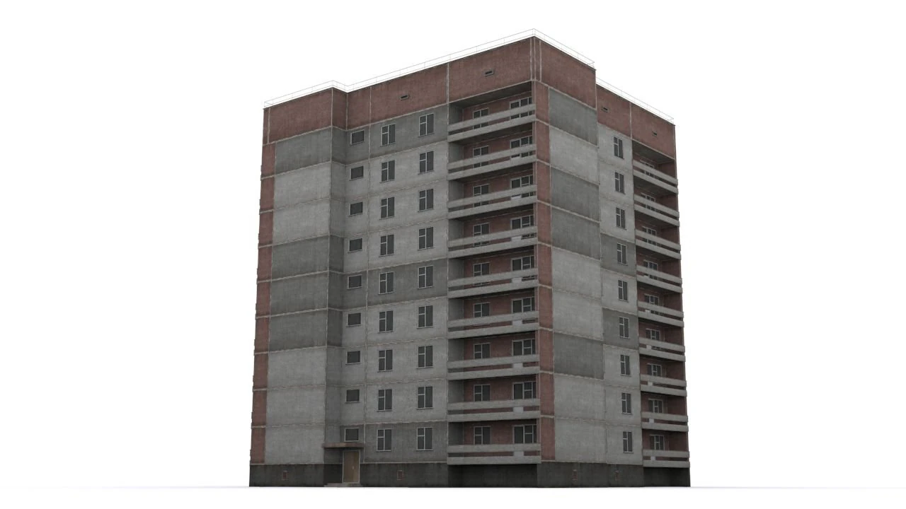 house-series-121-60-25 3D Model .c4d .max .obj .3ds .fbx .stl .blend 