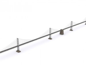 oakland bay bridge 3D Model