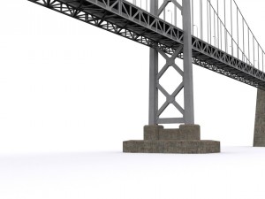 oakland bay bridge 3D Model