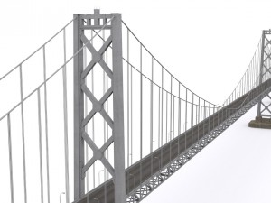 oakland bay bridge 3D Model