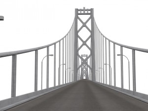 oakland bay bridge 3D Model