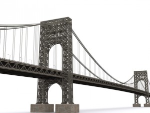 george washington bridge 3D Model