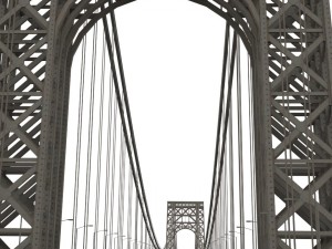 george washington bridge 3D Model