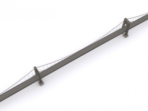 george washington bridge 3D Model