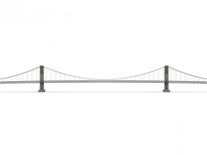 george washington bridge 3D Model