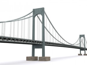 verrazano narrows bridge 3D Model