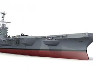 aircraft carrier Modelo 3D