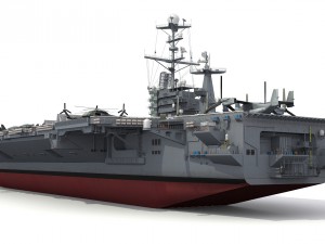 aircraft carrier Modelo 3D