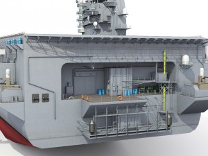 aircraft carrier Modelo 3D