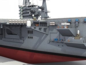 aircraft carrier Modelo 3D