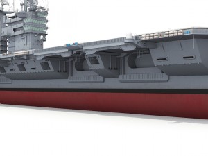aircraft carrier Modelo 3D