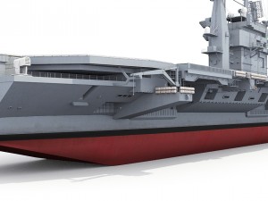 aircraft carrier Modelo 3D
