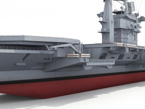 aircraft carrier Modelo 3D