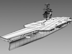 aircraft carrier Modelo 3D