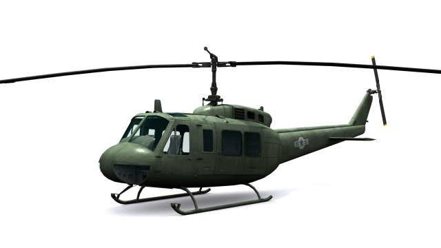 uh 1 Modello 3D .c4d .max .obj .3ds .fbx .stl .blend 