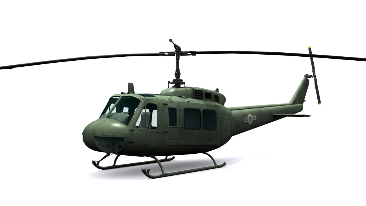 uh 1 3D Model .c4d .max .obj .3ds .fbx .stl .blend