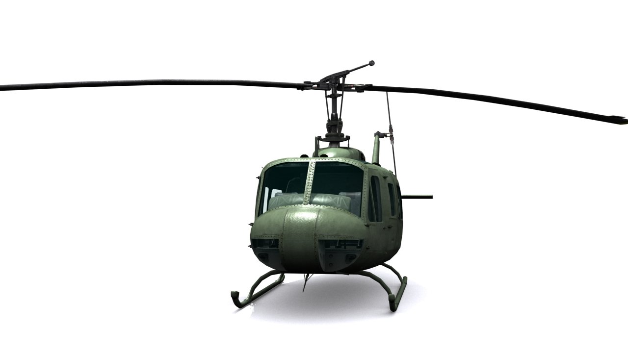Uh 1 3d Model In Helicopter 3dexport Uh 1 3d Model In Helicopter 3dexport