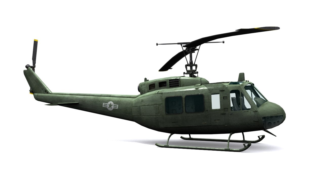 Uh 1 3d Model In Helicopter 3dexport Uh 1 3d Model In Helicopter 3dexport