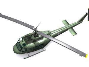uh 1 Modello 3D