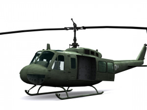 uh 1 Modello 3D