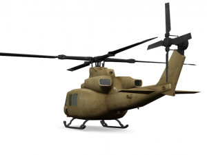 uh 1 y Modello 3D