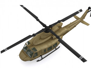 uh 1 y Modello 3D