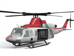 medical helicopter Modèle 3D