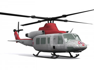 medical helicopter Modèle 3D