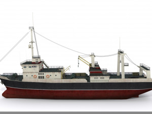 trawler Model 3D
