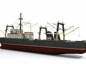 trawler 3D Model