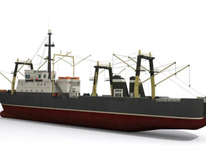 trawler 3D Model