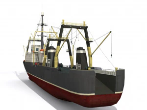trawler 3D Model