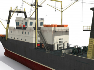 trawler 3D Model