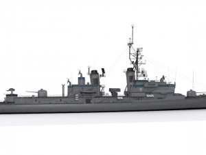 destroyer ddg 18 3Dモデル