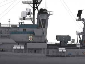 destroyer ddg 18 3Dモデル