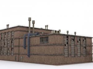 factory 3D मॉडल