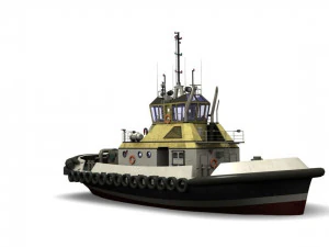 tugboat 3D Model