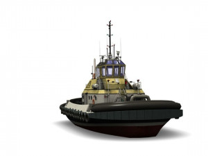 tugboat Model 3D