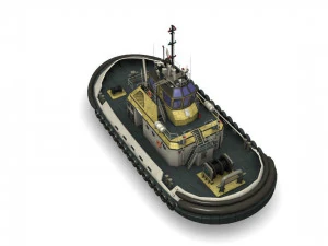 tugboat 3D Model