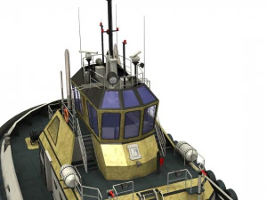 tugboat 3D Model