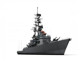 यूएसएस लीही डीएलजी-16 3D मॉडल